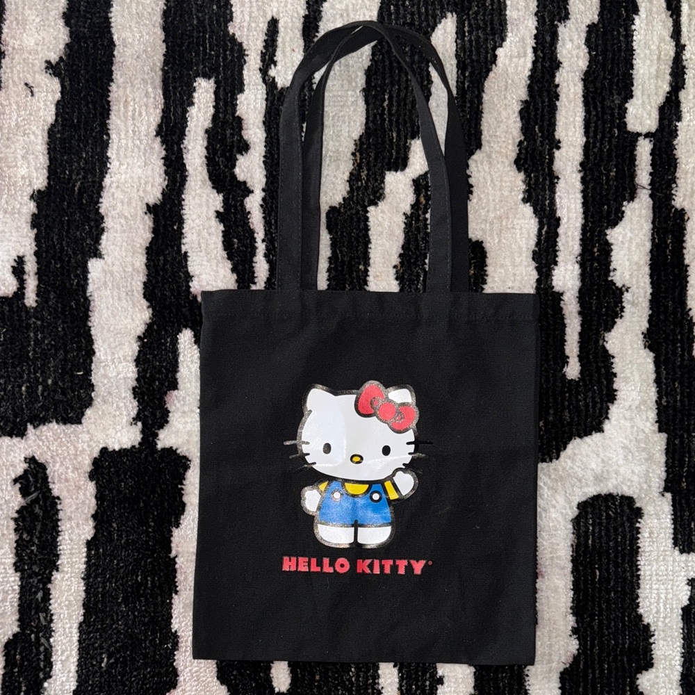 Sanrio Black Hello Kitty Tote Bag